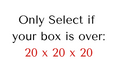 Oversize / Overweight Fee